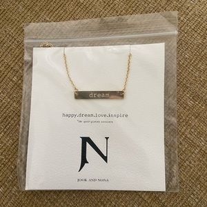 Jook & Nona tag necklace